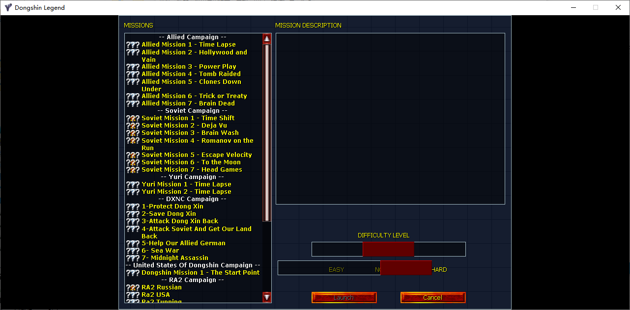 【大型MOD】东辛传奇{红警2}（内置经典正义传奇）